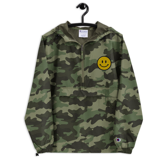 Smiley Embroidered Champion Jacket