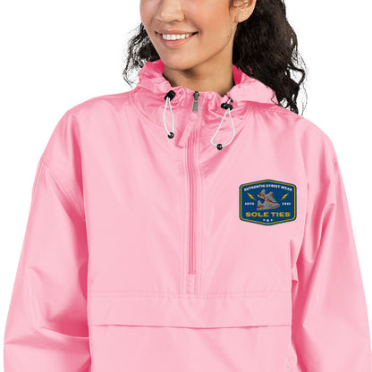 Sole Ties Embroidered Logo Champion Jacket