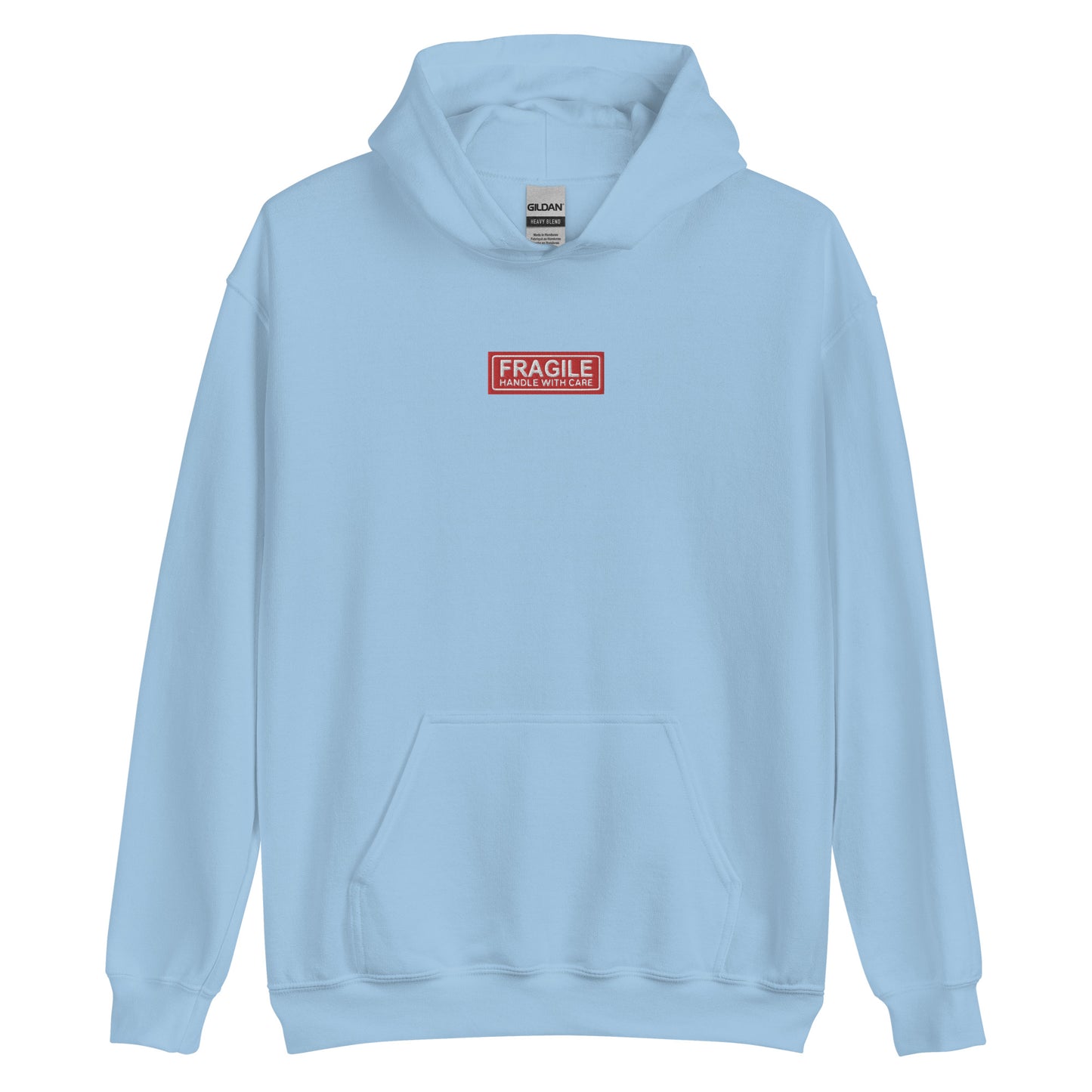 "Fagile" Embroidered Hoodie