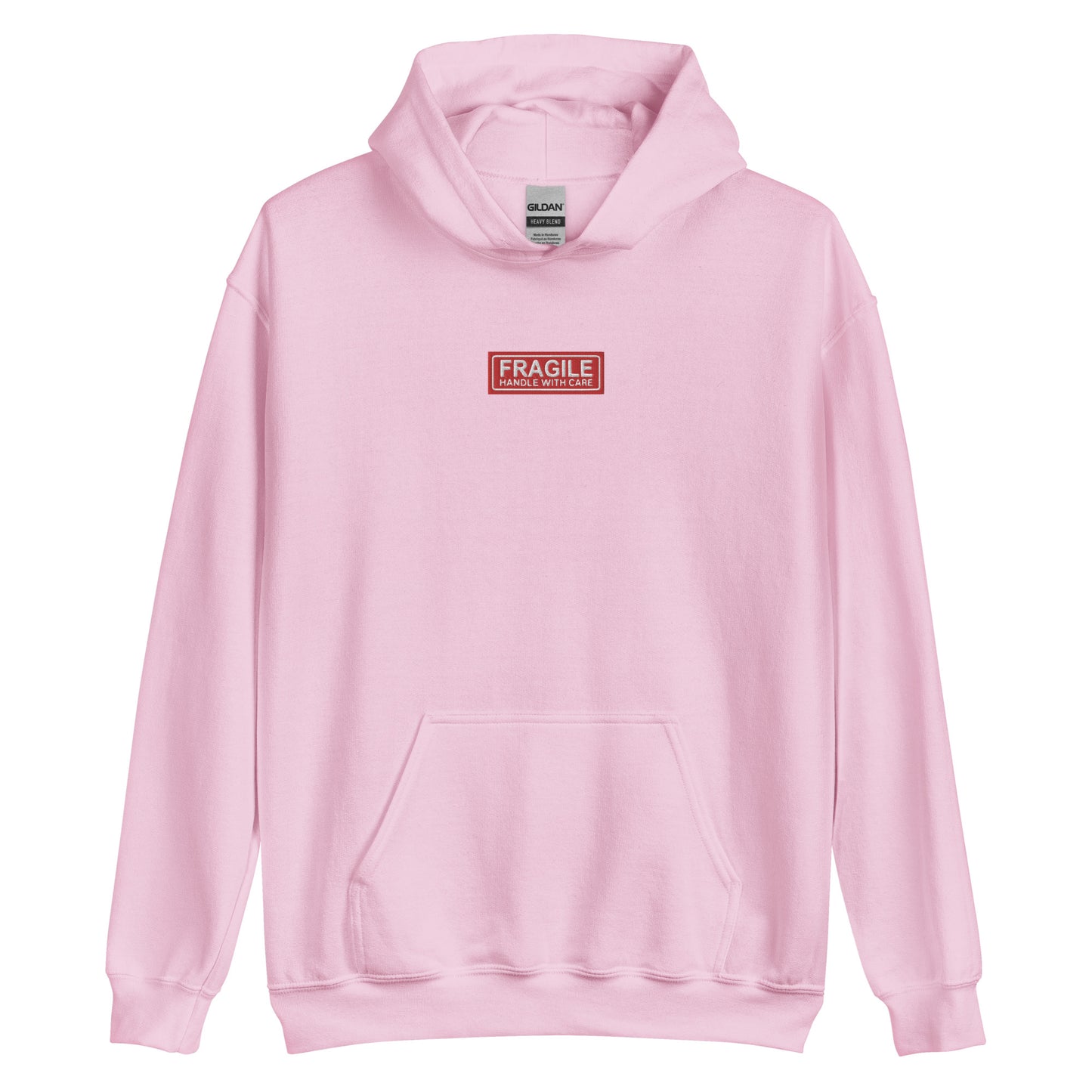 "Fagile" Embroidered Hoodie