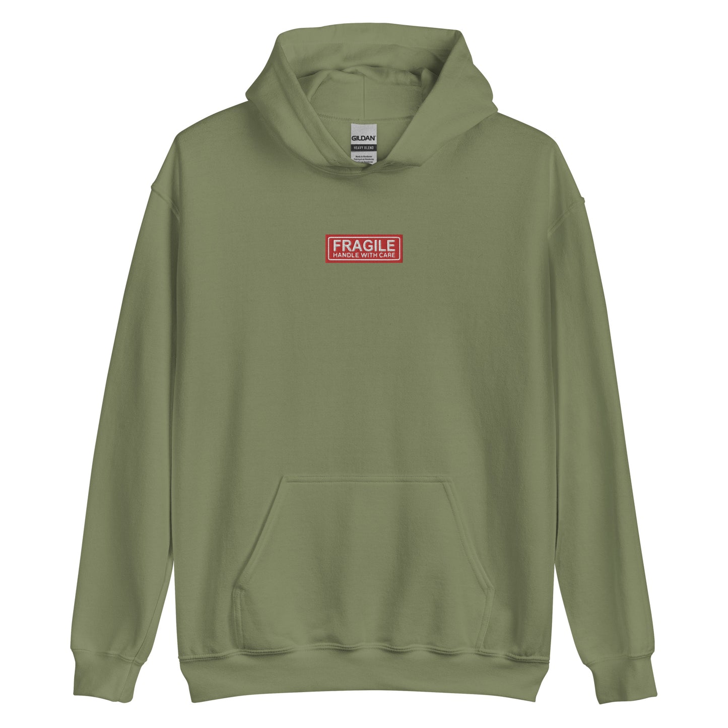 "Fagile" Embroidered Hoodie