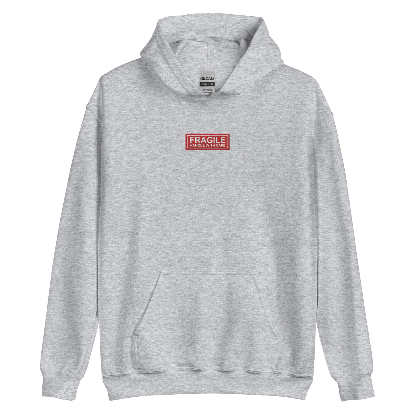 "Fagile" Embroidered Hoodie